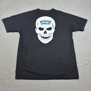 Stone Cold Steve Austin Shirt Mens Large Black WWE Wrestling New York 3:16